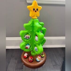 Step 2 My First Christmas Tree Electronic Green Large Plastic Toy with Ornaments